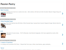 Tablet Screenshot of passionpastry.blogspot.com