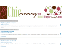 Tablet Screenshot of chicmommyusa.blogspot.com