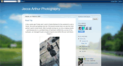 Desktop Screenshot of jeccaarthurphotography.blogspot.com