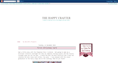 Desktop Screenshot of happy-crafter.blogspot.com