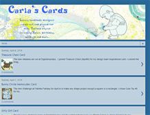 Tablet Screenshot of carla-writes.blogspot.com