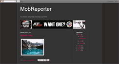 Desktop Screenshot of mobreporter.blogspot.com