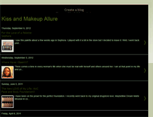 Tablet Screenshot of kissandmakeupallure.blogspot.com