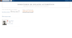 Desktop Screenshot of directorioautomatico.blogspot.com