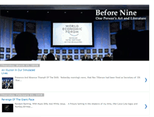 Tablet Screenshot of beforenine.blogspot.com