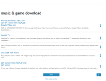 Tablet Screenshot of musik-downloader.blogspot.com