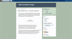 Desktop Screenshot of heartofessence.blogspot.com
