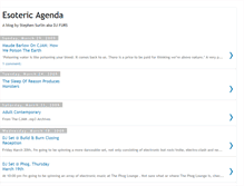 Tablet Screenshot of anesotericagenda.blogspot.com