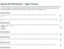 Tablet Screenshot of gestaoemmovimento.blogspot.com