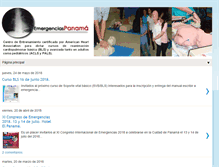 Tablet Screenshot of emergenciaspanama.blogspot.com