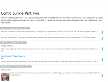 Tablet Screenshot of comicjunkieparttwo.blogspot.com