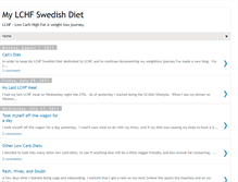 Tablet Screenshot of mylchfswedishdiet.blogspot.com