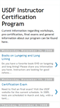 Mobile Screenshot of instructorcertification.blogspot.com