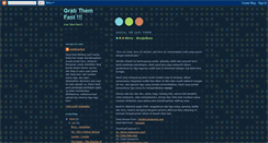 Desktop Screenshot of grabthemfast.blogspot.com