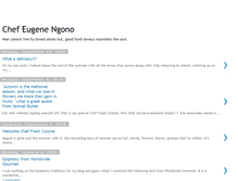 Tablet Screenshot of chefeugenengono.blogspot.com