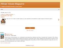 Tablet Screenshot of africanvoicesmag.blogspot.com