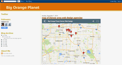 Desktop Screenshot of bigorangeplanet.blogspot.com