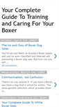 Mobile Screenshot of boxerdogtrainer.blogspot.com