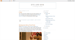 Desktop Screenshot of eveandbob.blogspot.com
