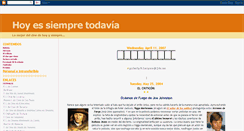 Desktop Screenshot of hoysiempretodavia.blogspot.com