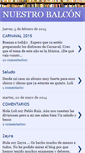 Mobile Screenshot of nuestrobalcon.blogspot.com