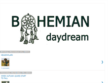 Tablet Screenshot of bohemiandaydream.blogspot.com