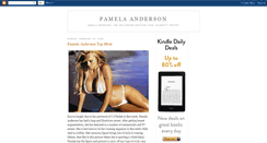 Desktop Screenshot of pamelaanderson4u.blogspot.com