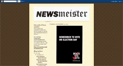 Desktop Screenshot of news-meister.blogspot.com