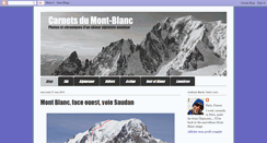 Desktop Screenshot of carnetsdumont-blanc.blogspot.com