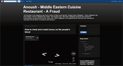 Desktop Screenshot of anoushrestaurant.blogspot.com