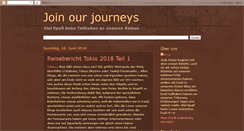 Desktop Screenshot of joinourjourneys.blogspot.com