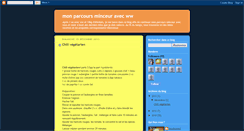 Desktop Screenshot of monparcoursminceurww.blogspot.com