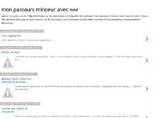 Tablet Screenshot of monparcoursminceurww.blogspot.com