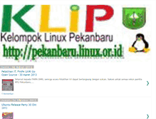 Tablet Screenshot of kpli-pekanbaru.blogspot.com