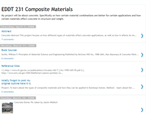 Tablet Screenshot of compositematerials231.blogspot.com