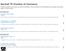 Tablet Screenshot of marshalltxchamber.blogspot.com