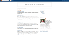 Desktop Screenshot of monique-bloglist.blogspot.com