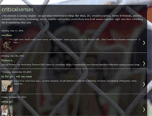 Tablet Screenshot of criticalsenses.blogspot.com