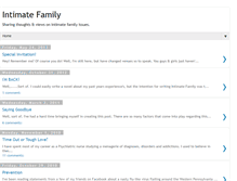 Tablet Screenshot of intimatefamily.blogspot.com