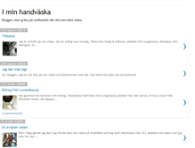 Tablet Screenshot of iminhandvaska.blogspot.com
