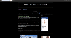 Desktop Screenshot of heartbyheartslynger.blogspot.com