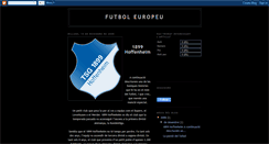 Desktop Screenshot of futbolintern.blogspot.com