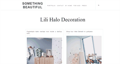 Desktop Screenshot of lilihalodecoration.blogspot.com