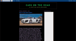 Desktop Screenshot of cars-on-the-road-safety.blogspot.com