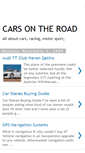 Mobile Screenshot of cars-on-the-road-safety.blogspot.com