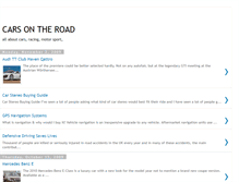 Tablet Screenshot of cars-on-the-road-safety.blogspot.com