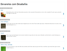 Tablet Screenshot of devaneios-com-desabafos.blogspot.com