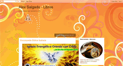 Desktop Screenshot of alexsalgadolibros.blogspot.com