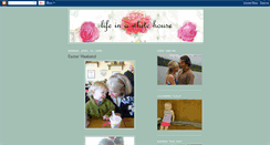 Desktop Screenshot of lifeinawhitehouse.blogspot.com