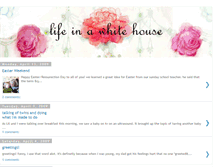 Tablet Screenshot of lifeinawhitehouse.blogspot.com